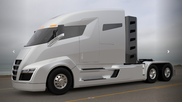 Tesla electric semi-trailer truck