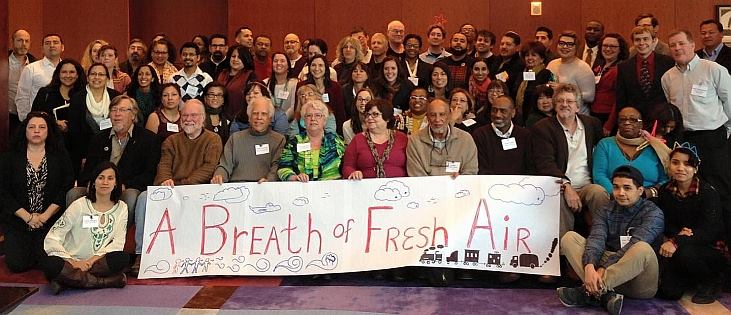 A breath of fresh air group photo