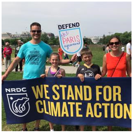 NRDC at the DC climate march