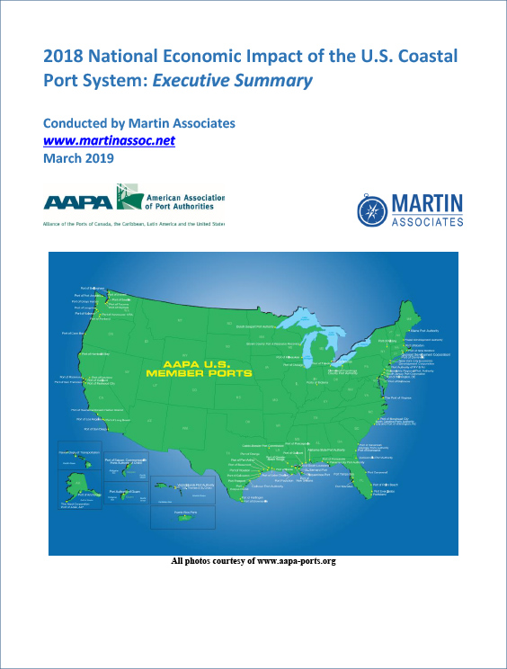 2018 National Economic Impact of the U.S. Coastal Port System: Executive Summary