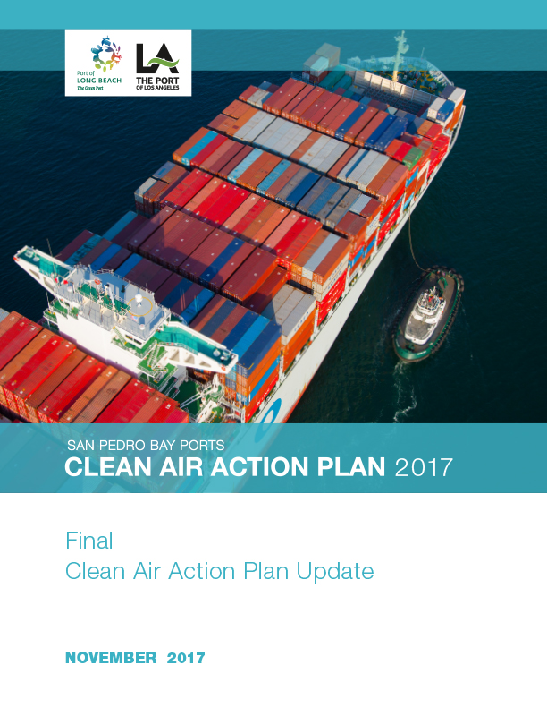 San Pedro Bay Ports Clean Air Action Plan 2017