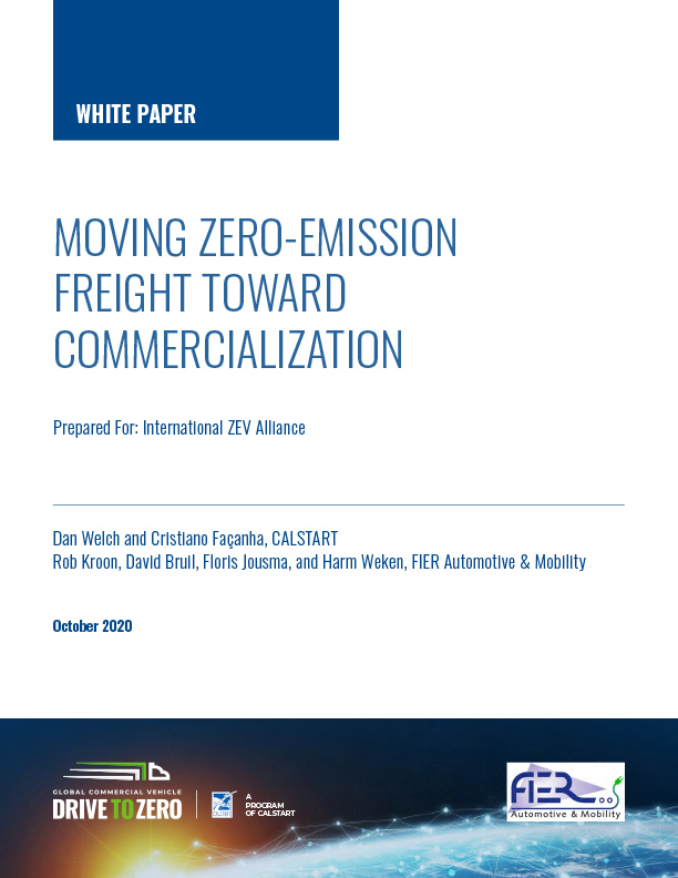 Moving Zero-Emisson Freight Toward Commercialization