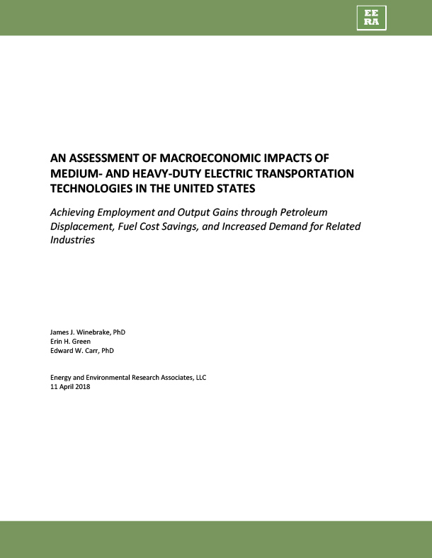 An Assessment of Macroeconomic Impacts of Medium- and Heavy-Duty Electric Transporation Technologies in the US